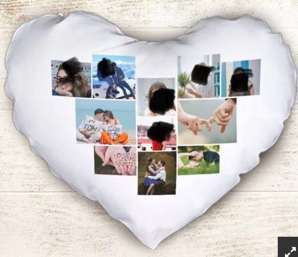 Sublimation Heart Shape Pillow